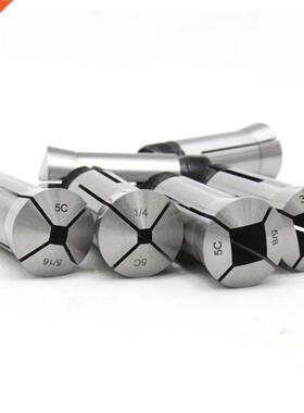 1 Set Square Hole Type 5C Collet Spring Collet ,Ran From 4