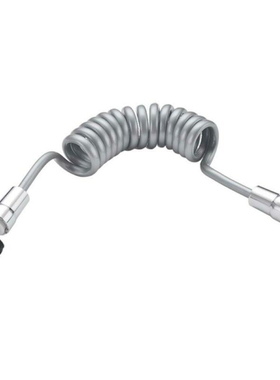 Plastic Spring Flexible Shower Hose For Water Plumbing Toile