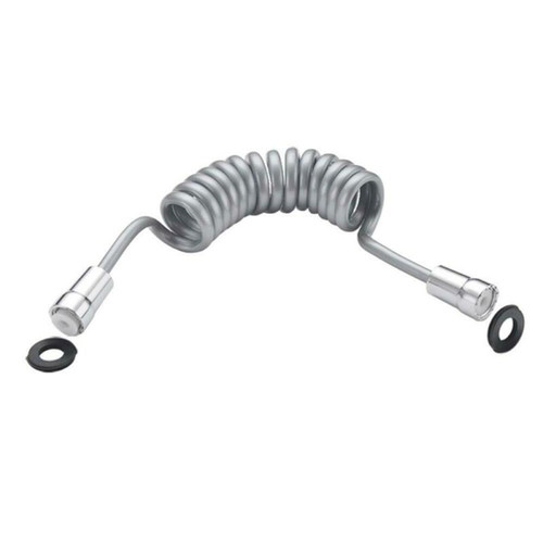 Plastic Spring Flexible Shower Hose For Water Plumbing Toile