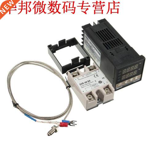 220 V PID REX-C100 Tempertuurregelr met Mx 40 SSR en K