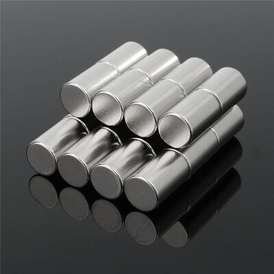 20pcs Neodymium Magnet N50 10mm x 15mm Strong Rare Earth Rou