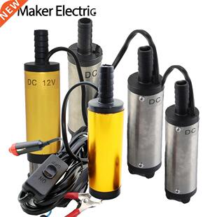12/24V Submersible Pump Wter Oil Diesel Fuel Trnsfer Refu