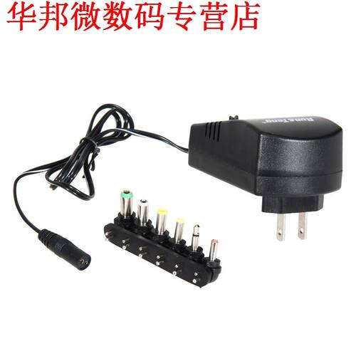 AC DC Adapter Converter 6 Plugs 3 4.5 6 7.5 9 12V Power Char