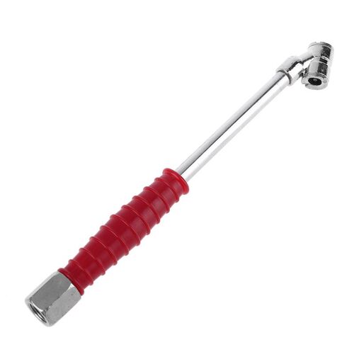 Dual Air Tire Chuck Head Tire Inflator Rod 1/4 Inch NPT with