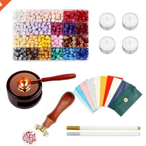 Seal Set, Sealed Envelope Spoon, Heating Stove Set, 24-Color