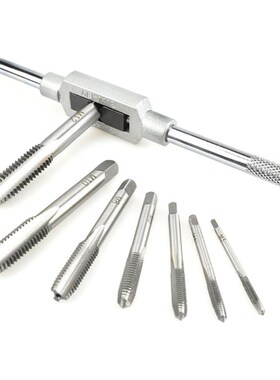 8PCS M3-M12 Tap Set Small Tap Twisted Hand Tools Screw Threa