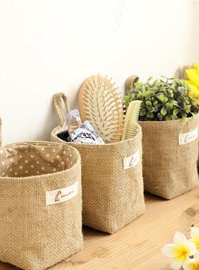 Home Decor Hanging Pocket Storage Basket Small Sack Sundries