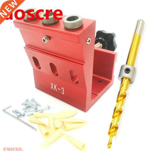 Upgraded 9mm Oblique Hole Drill 15 Degree Angle Locator Bits