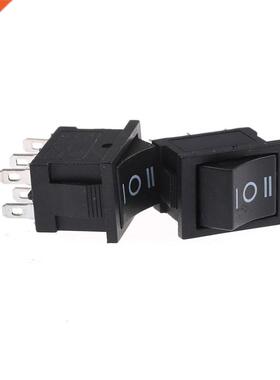 New 5pcs/lot ON/OFF KCD2 203 6P Boat Rocker Switch 6A/250VAC
