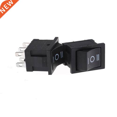 New 5pcs/lot ON/OFF KCD2 203 6P Boat Rocker Switch 6A/250VAC