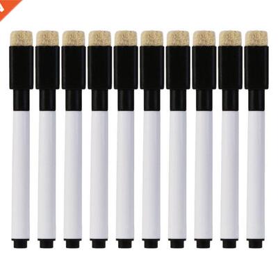 10 Pcs Magnetic Whiteboard Pen Erasable Marker Office School