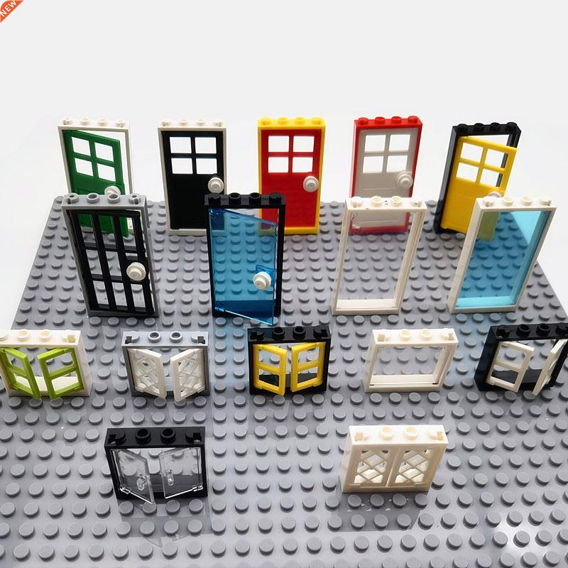 MOC Bricks House Doors Windows Parts City Friends Building B