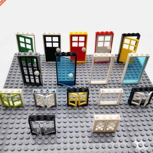 MOC Bricks House Doors Windows Parts City Friends Building B