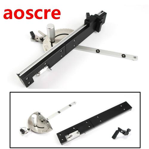 Woodworking Precision Miter Gauge And Box Joint Jig Kit with