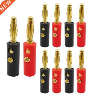 Gold Plated m Banana Connector Red Black m Banana Plugs