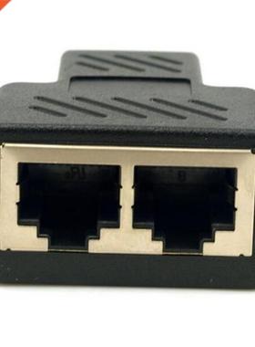 1 To 2 Ways RJ45 Female LAN Ethernet Network Cable Female Sp