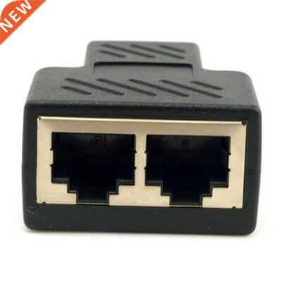 1 To 2 Ways RJ45 Female LAN Ethernet Network Cable Female Sp