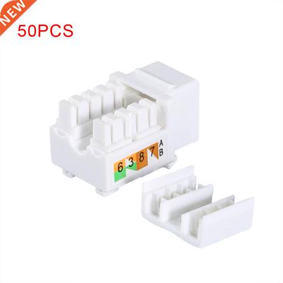 50Pcs/Lot neric CAT6 RJ45 110 Punch Down Keystone Network