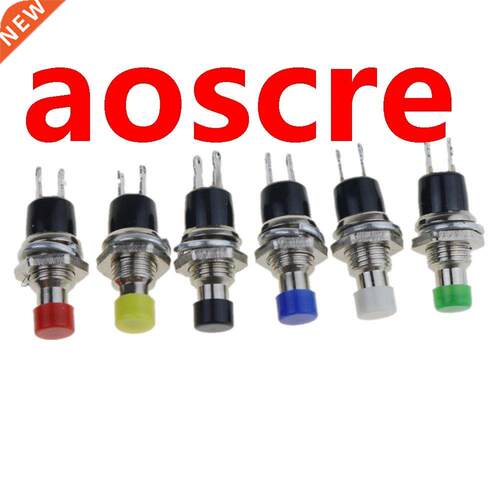 6pcs 7mm Momentary Push button Switch Press the reset switch