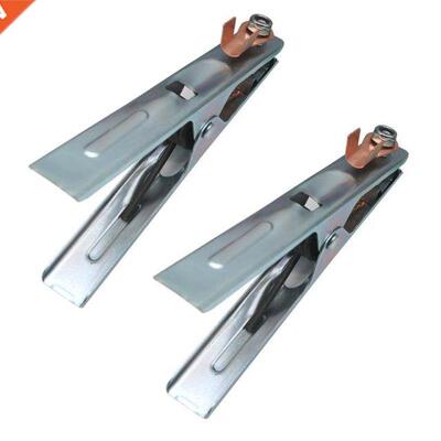 2Pcs/set 00A Metal Ground Cable Clip Electrode Holder Welde