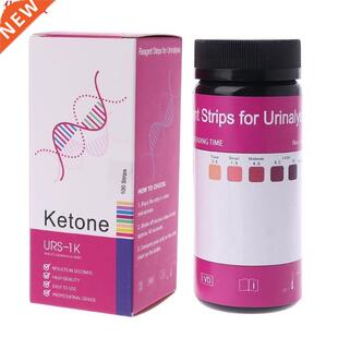 100 Strps/Set Ketone Test Strps Urne Tester Reagent Strp