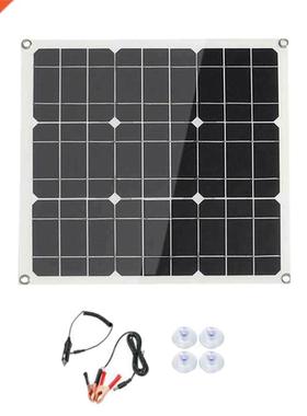 40W 12V Monocrystalline Silicon Solar Panel Cell Waterproof