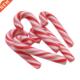 White Handmade Kawaii Red Min Cane And Candy 50Pcs Christmas