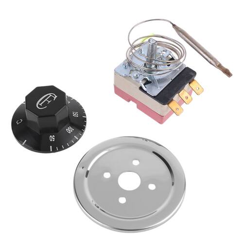 Thermostat AC 250V 16A 50-300°C Temperature Controller N