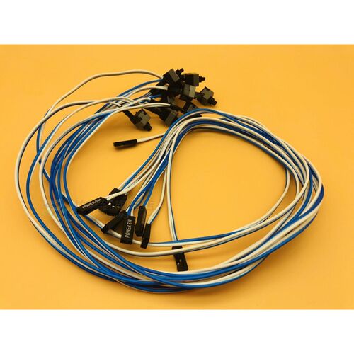10Pcs 2Pin 50cm on/off Push Button SW PC Power Cable ATX Com
