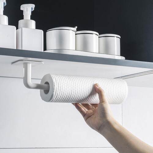 1pcs Kitchen Paper Towel Holder Self-adhesive Accessories nd