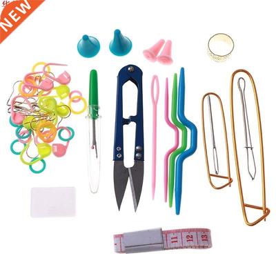 1 ensemble 16 tailles aiguilles à coudre points trico