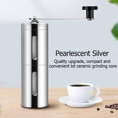 Small Hand Manual Coffee Machine Grinder Portable Adjustable