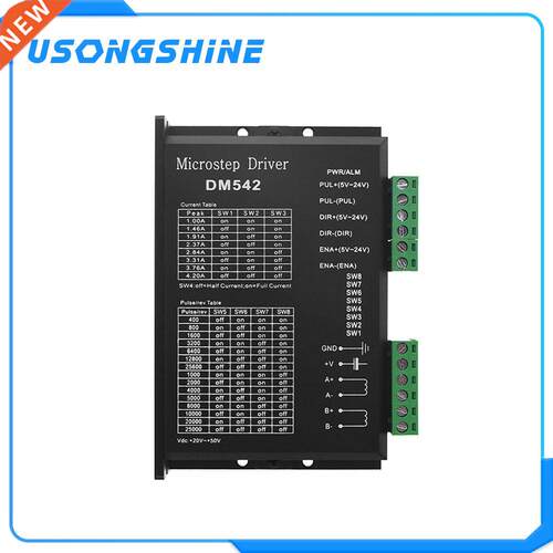 DM542 Stepper Motor Controller 2 phase Digital Stepper Moto