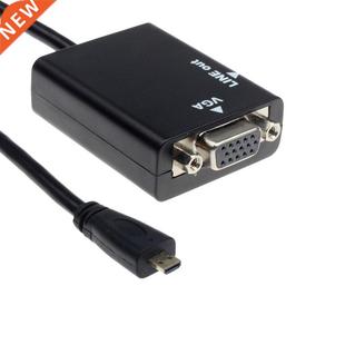 Scolour 2015 Newly Fashion Micro HDMI to VGA Female Video Ca