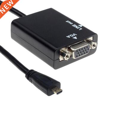 Scolour 2015 Newly Fashion Micro HDMI to VGA Female Video Ca