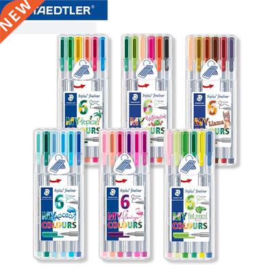 Staedtler triplus fineliner pens with box, ergonomic triangu