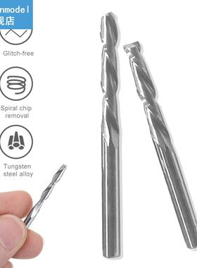 Compression End Mill Woodworking DOWN Cut 2 Flutes Spiral Ca
