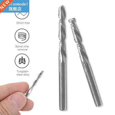 Compression End Mill Woodworking DOWN Cut 2 Flutes Spiral Ca