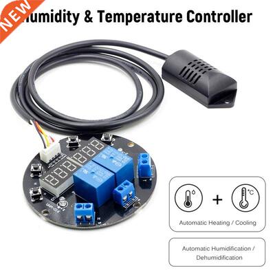 DC 12V Humidity Temperature Controller Module Digital Displa
