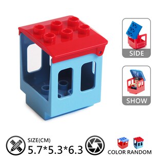 Vehicle Track Bricks Railway Big Rail Building Blocks Trail