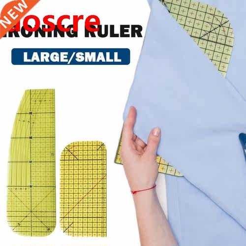 Ironing Ruler Measuring Tool Hot Patchwork Craft Cloth Cutt