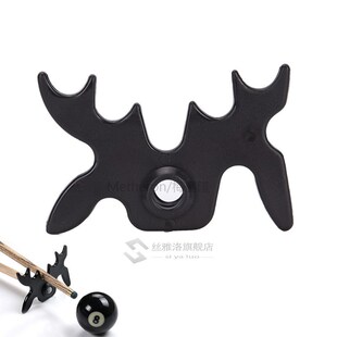 1PCS Head Billiards Cross Antlers Rod Holder Snooker Billiar