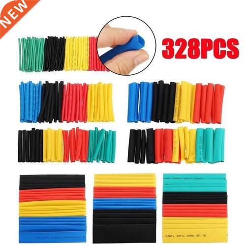 28pcs Thermoresistant Tube Heat Shrink Wrapping Kit, Termor