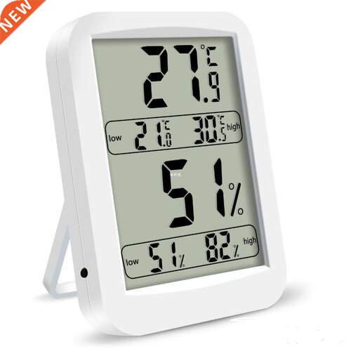 Tester Weather Station Portable Indoor Digital ABS Professio