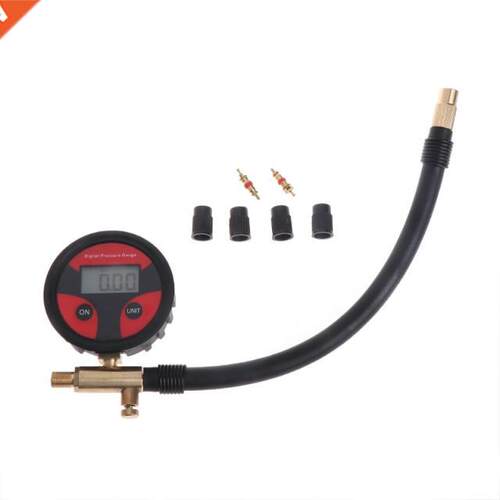 0-200PSI Digital Tyre Tire Air Pressure Gauge LCD Manometer