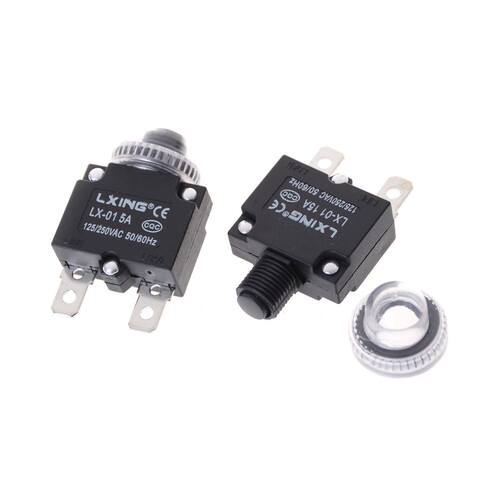 1Set Hot Thermal Switch Circuit Breaker Overload Protector 5