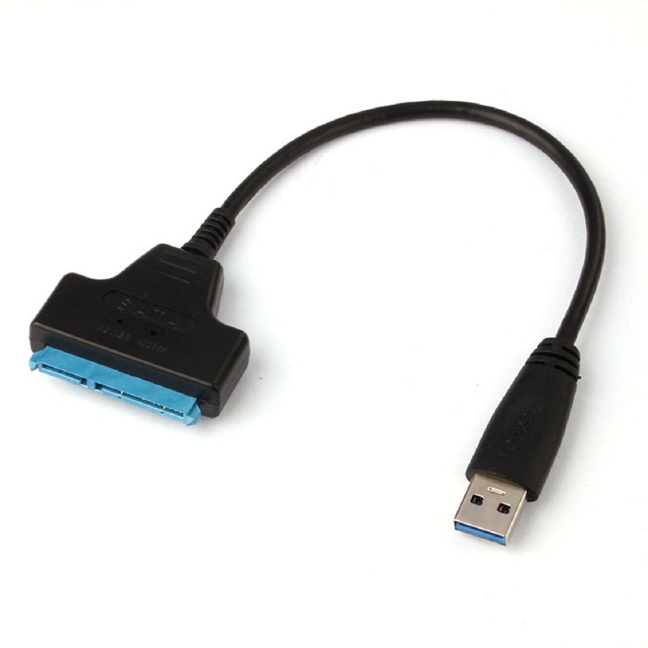 Converter cable USB 3.0 port Sata III SSD / HDD 2.5 inch, Bl