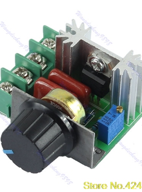 AC 220V 2000W SCR Voltage Regulator Dimming Speed Controller
