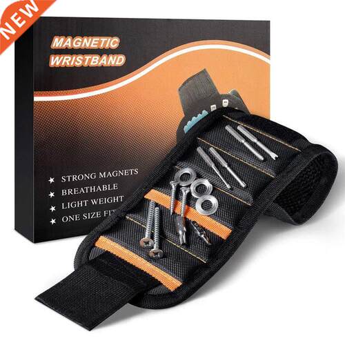 New Upgrade Two Pockets 15 Grid Powerful Magnetic Wristband