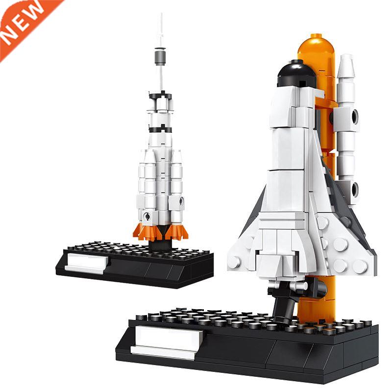 High-Tech Spaceship Satellite Space Shuttle Lunar Rover Rock